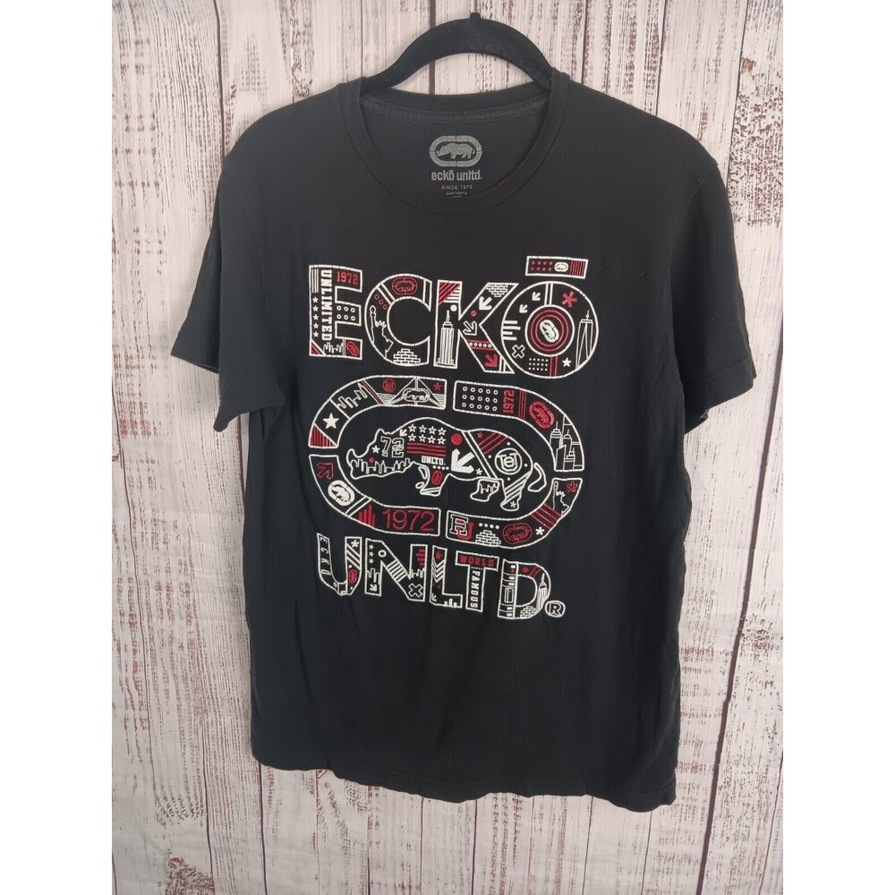 Ecko Unltd T Shirt M 90s Skater Hiphop Streetwear Graffiti Hype Oldschool...